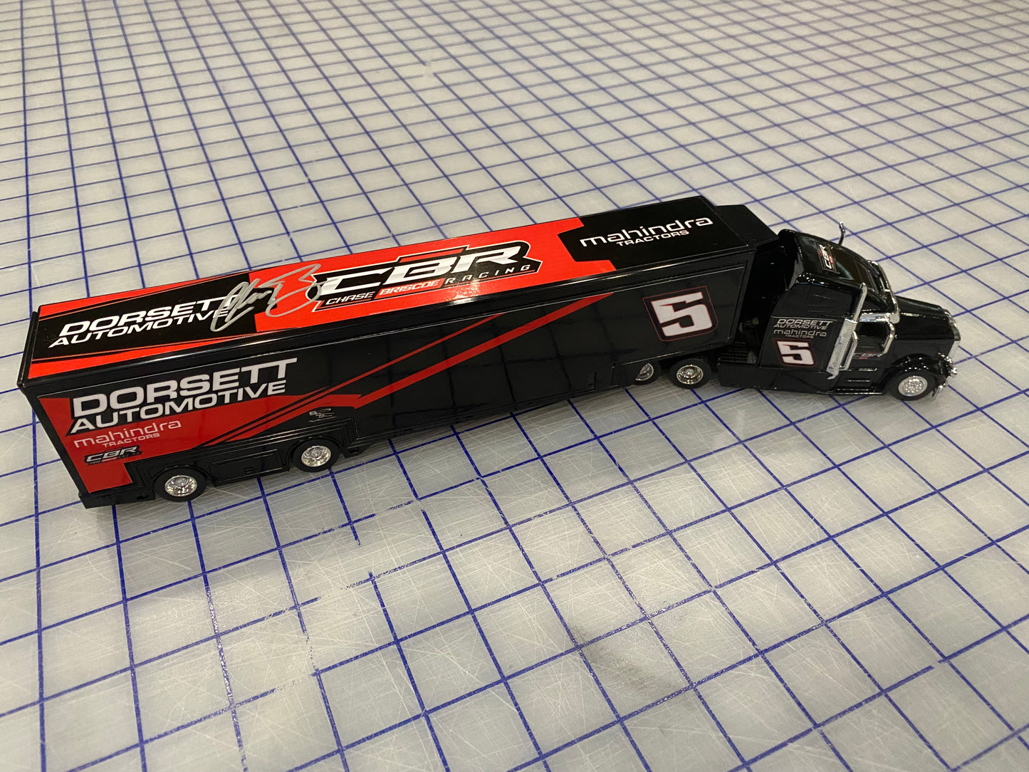 1:64 2024 #5 Dorsett Automotive Hauler Signed Diecast