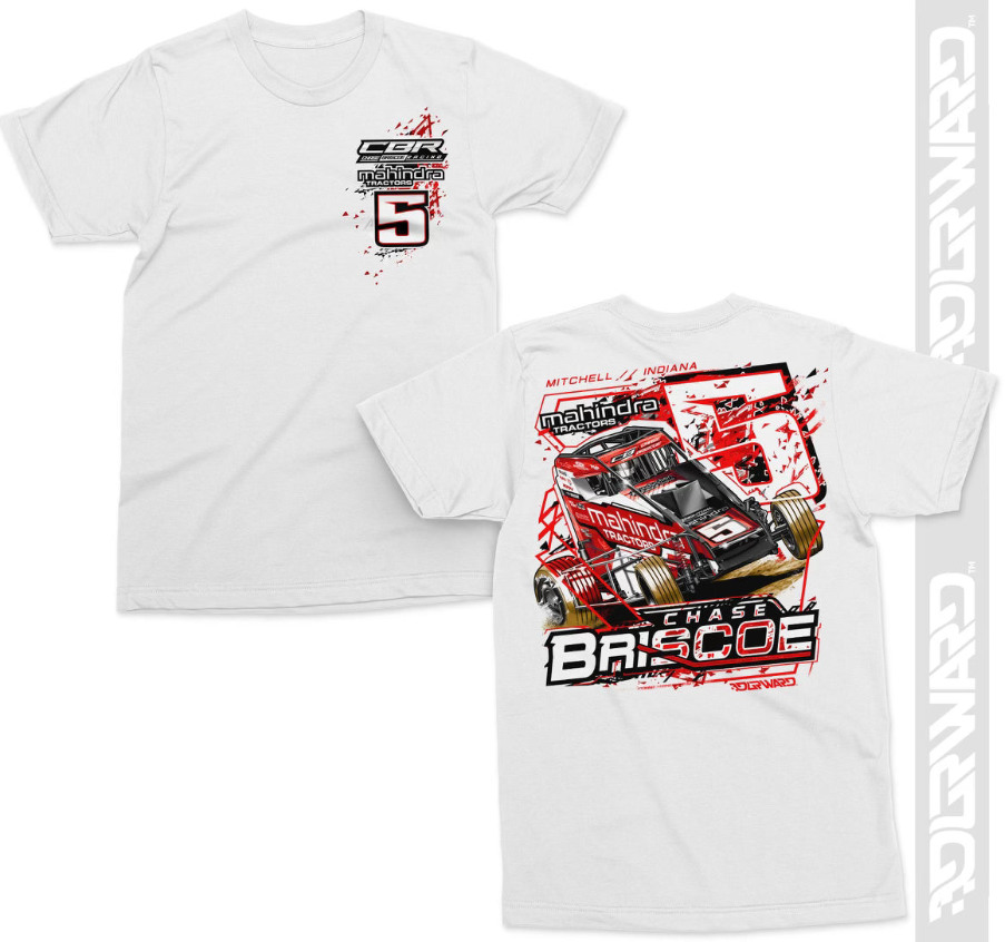 2024 Chili Bowl T-Shirt White – Chase Briscoe Racing