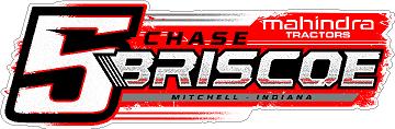 2023 #5 Chase Briscoe Mahindra Racing decal