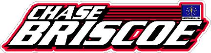 Chase Briscoe Mitchell, IN Name Plate decal