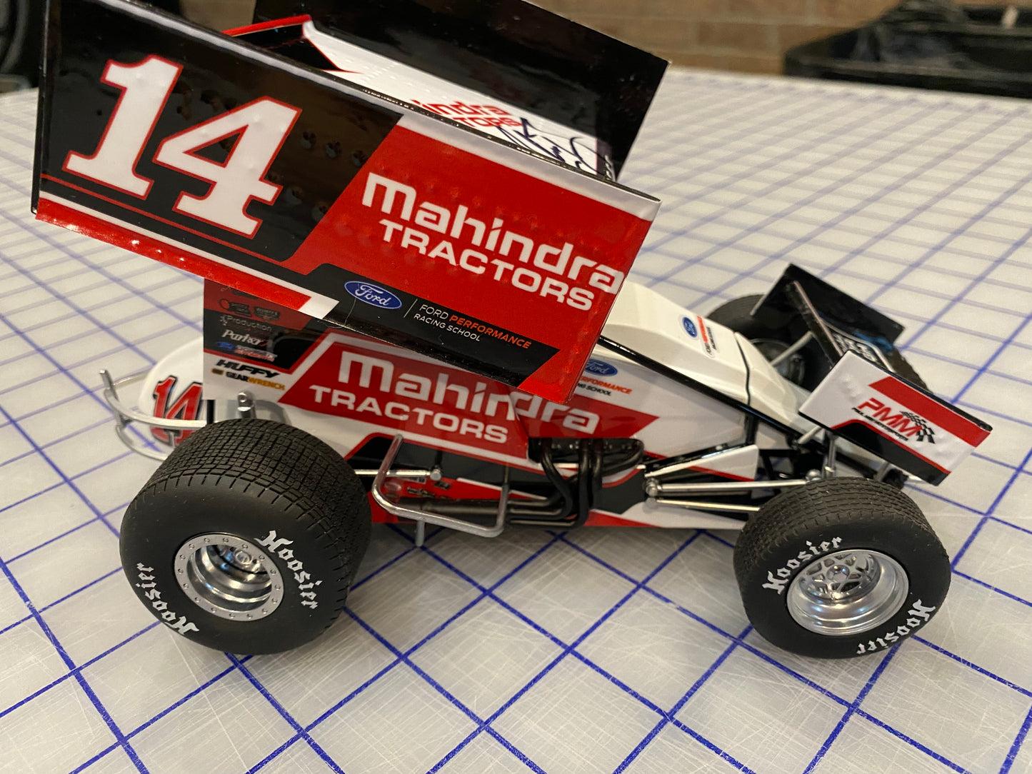 2022 Autographed Die Cast 1:18 Winged Sprint Car (Only 14 made)